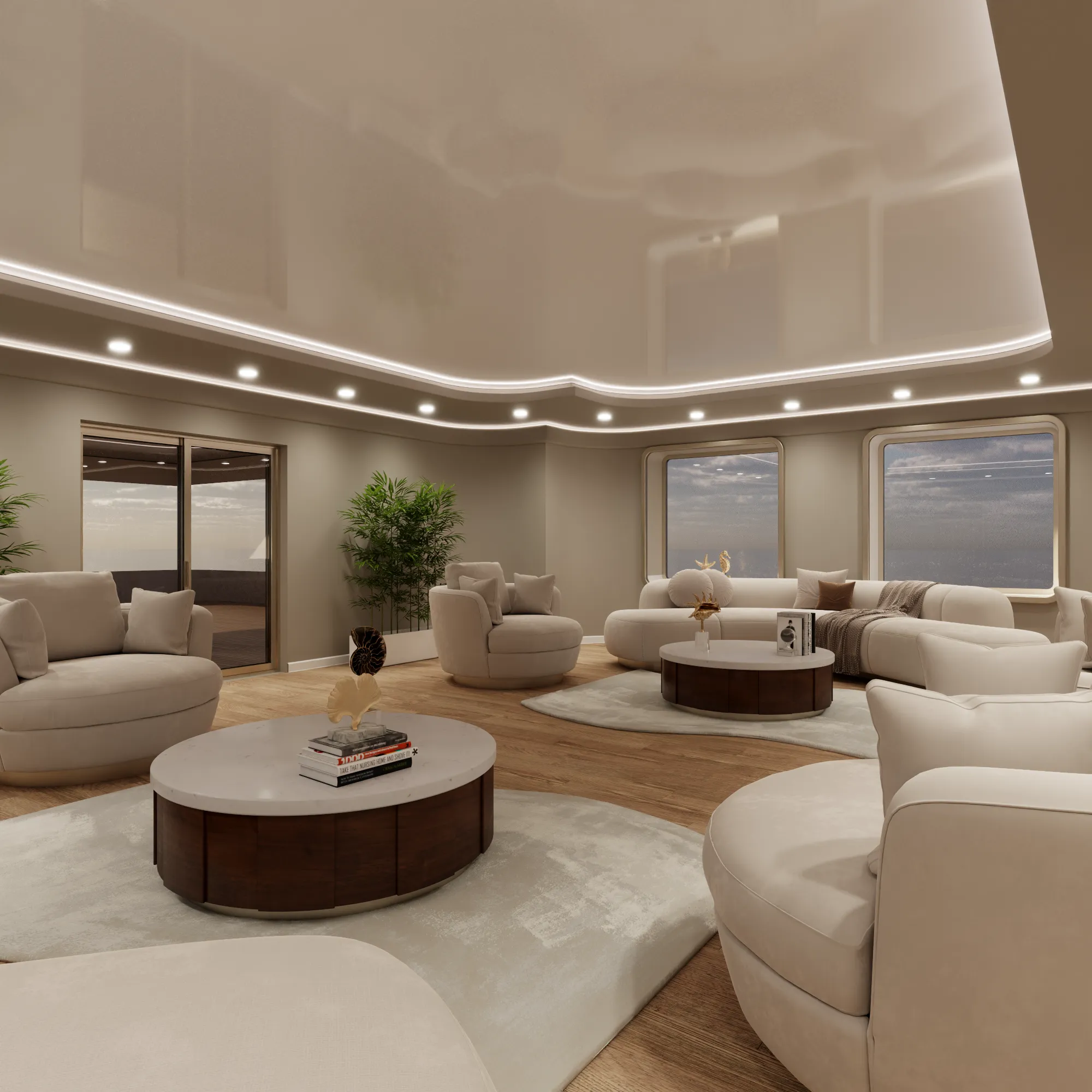 yacht interior design styles, explained